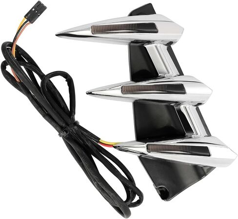 TCMT Front Fender Trim Indicator Amber Light Fit For Honda Goldwing GL1800 2001-2011 2008 in Saudi Arabia