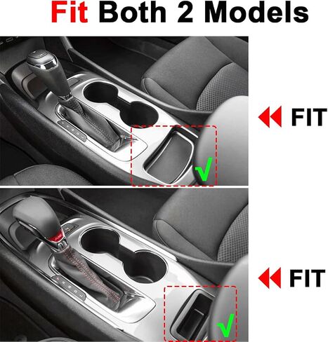 حصيرة Auovo المضادة للغبار لإكسسوارات Chevy Malibu 2017-2023 2024 2025 مخصصة ملائمة لبطانات الجيب Cup Cup Plads إدراج الحصير (18pcs/مجموعة) (أبيض (توهج في الظلام)) in Saudi Arabia