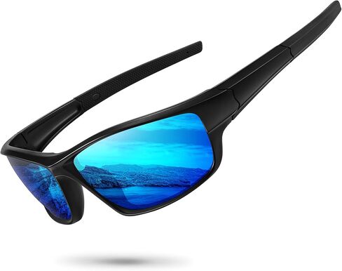 نظارة شمسية رياضية مستقطبة للرجال النساء يقودون ركوب الدراجات في الصيد حول نظارات الشمس UV400 الحماية in Kuwait