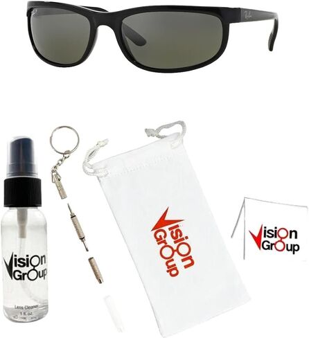 Ray-Ban RB2027 Predator 2 Sunglasses + Vision Group Accessories Bundle in Saudi Arabia