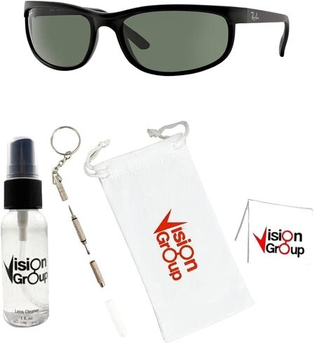 Ray-Ban RB2027 Predator 2 Sunglasses + Vision Group Accessories Bundle in Saudi Arabia