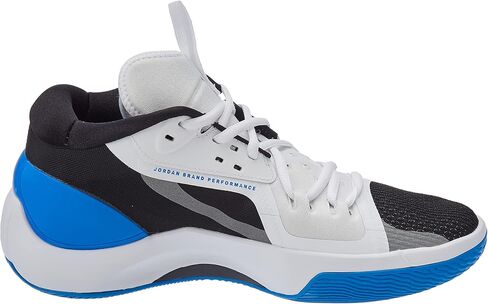 Nike Jordan Mens Zoom منفصلون أبيض أسود كرة سلة زرقاء (صورة بيضاء زرقاء سوداء سوداء سوداء ، نظام بحجم الأحذية الأمريكي ، البالغين ، الرجال ، الرقم ، المتوسط ، 10) in Saudi Arabia