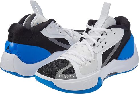 Nike Jordan Mens Zoom منفصلون أبيض أسود كرة سلة زرقاء (صورة بيضاء زرقاء سوداء سوداء سوداء ، نظام بحجم الأحذية الأمريكي ، البالغين ، الرجال ، الرقم ، المتوسط ، 10) in Saudi Arabia