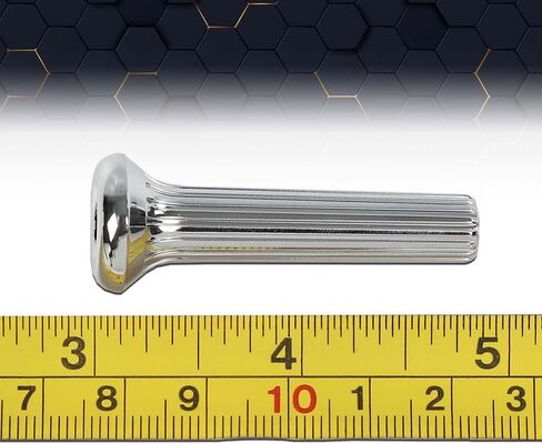 PIT66 Cars Door Lock Knobs Compatible with GM 1971-1988 Chrome Plastic 1 Pair in Saudi Arabia