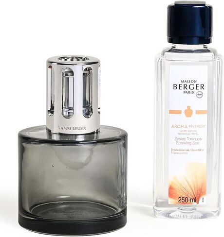 MAISON BERGER - Lampe Berger Home Fragrance Lamp Diffuser - Model Aroma - 4.9 x 3.2 x 3.2 inches - Includes Fragrance Aroma - 250 milliliters - 8.45 Fluid Ounces (Aroma Energy) in Saudi Arabia
