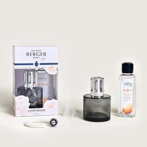 MAISON BERGER - Lampe Berger Home Fragrance Lamp Diffuser - Model Aroma - 4.9 x 3.2 x 3.2 inches - Includes Fragrance Aroma - 250 milliliters - 8.45 Fluid Ounces (Aroma Energy) in Saudi Arabia
