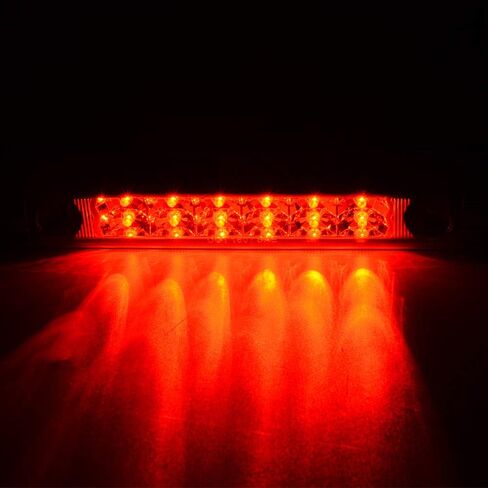 PIT66 LED 3rd Brake Light, Compatible with 01-04 Nissan Frontier Pickup Third Brake Stop Lamp Light Clear Lens Chrome Housing in Saudi Arabia