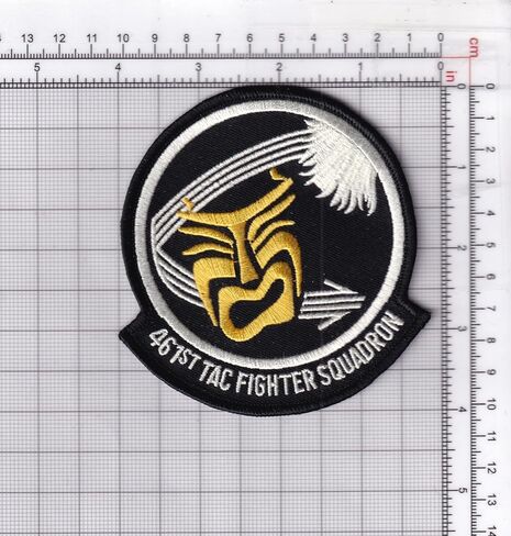 461st Tactical Fighter Squadron Patch – Sew On, 4" in Saudi Arabia