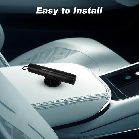 Car Window Breaker Tool: Life Hammer Car Escape Tool and Seat Belt Cutter, Glass Cutter with 4 Test Glasses in Saudi Arabia