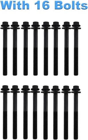 Engine Cylinder Head Gasket Set with Bolts Compatible with Dodge Avenger Challenger Charger Ram 1500 VW Routan Chrysler 200 300 Jeep Wrangler Jk 3.6L 2011-2020 Replacement for HS26541PT in Saudi Arabia