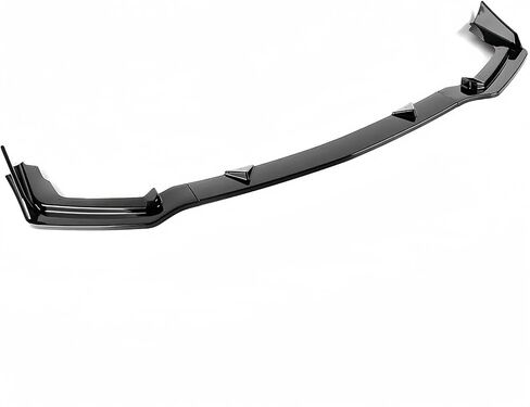 الأمامي الشفاه 3pcs متوافق مع Infiniti Q50 Sport 2014-2017 Front Pumper Lip Spoiliter (Black Black) in Kuwait