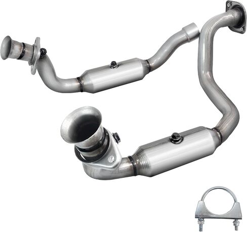 JT Exhaust Catalytic Converter Compatible with 2011-2016 Ford F-250/F-350 Super Duty 6.2L V8 (EPA Compliant) in Saudi Arabia