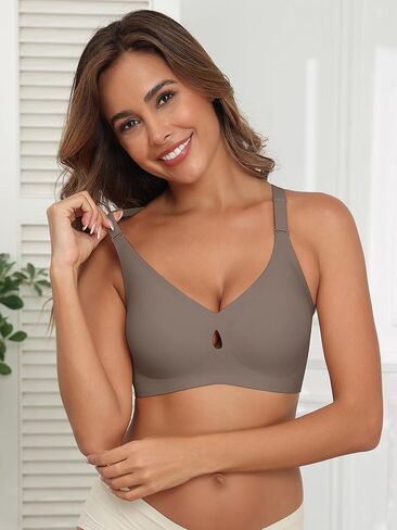 Women Seamless Full Coverage Wireless Bras for Women Comfortable No Underwire Bralette for All-Day Everyday Wear Bra in Saudi Arabia