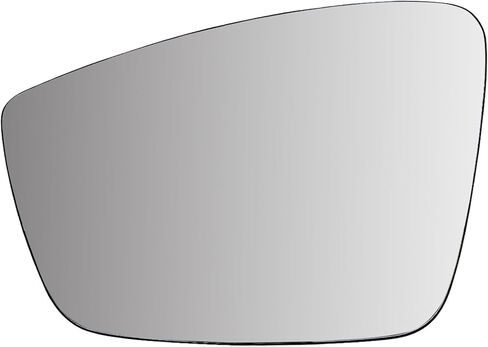 Right Passenger Side RH Rear View Mirror Glass W/Backing Plate Heated Compatible With 2011-2018 Volkswagen JETTA MK6 PASSAT B7 BEETLE Only Compatible With North American Edition in Saudi Arabia