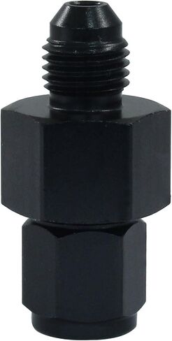 Zorfeter 6AN Fuel Pressure Take Off Fitting Male Flare to -6 Female Swivel with 1/8 NPT Gauge Port Fuel Adapters Aluminum Black in Saudi Arabia