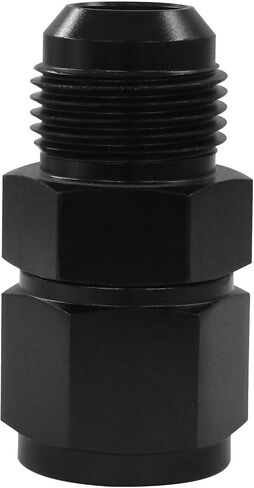 Zorfeter 6AN Fuel Pressure Take Off Fitting Male Flare to -6 Female Swivel with 1/8 NPT Gauge Port Fuel Adapters Aluminum Black in Saudi Arabia