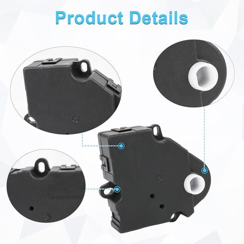 HVAC Blend Door Actuator Replacement for 604-116 15-72106 Compatible with Cadillac Escalade Chevy Venture GMC Yukon C1500 C2500 C3500 K1500 K2500 K3500 Oldsmobile Pontiac in Saudi Arabia