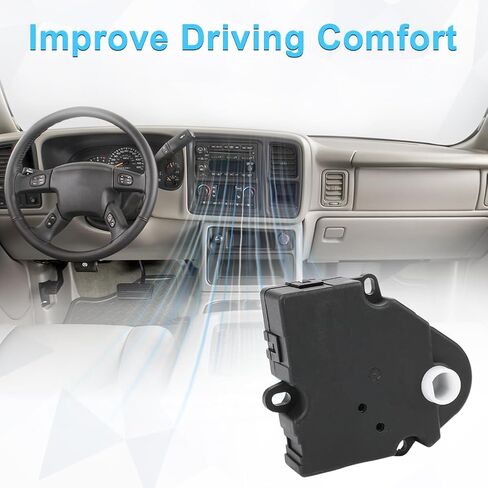 HVAC Blend Door Actuator Replacement for 604-116 15-72106 Compatible with Cadillac Escalade Chevy Venture GMC Yukon C1500 C2500 C3500 K1500 K2500 K3500 Oldsmobile Pontiac in Saudi Arabia
