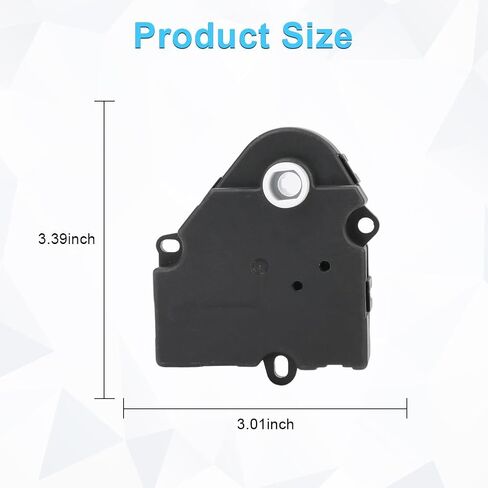 HVAC Blend Door Actuator Replacement for 604-116 15-72106 Compatible with Cadillac Escalade Chevy Venture GMC Yukon C1500 C2500 C3500 K1500 K2500 K3500 Oldsmobile Pontiac in Saudi Arabia