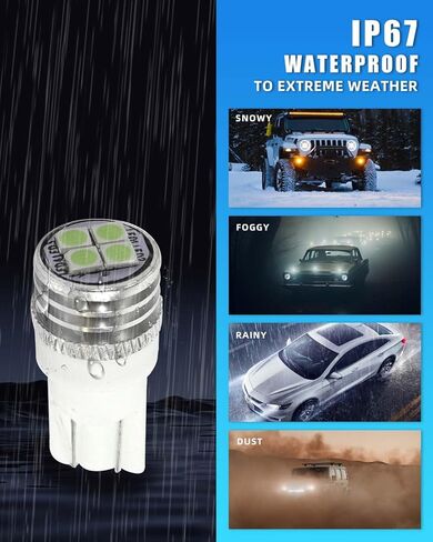 New 4 PCS LED Running Board Lights Compatible with 1st & 2nd Gen Le-xus GX470 & GX 460 (J120 J150) 2002-up, [DOT] [IP67 Waterproof] [Can-bus Design] LED Courtesy Light in Kuwait