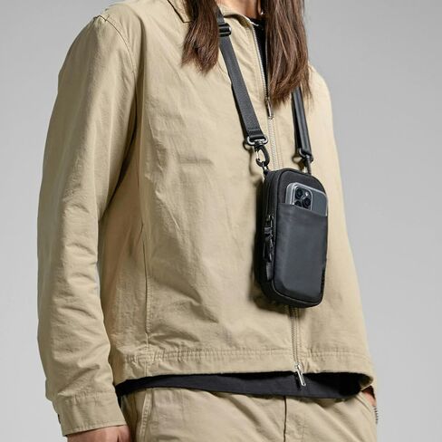 Incase A.R.C. Small Crossbody Bag, Recycled Polyester, Fits iPhone Pro Max, External Pocket, Adjustable Strap, Travel Sling in Saudi Arabia