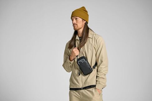 Incase A.R.C. Small Crossbody Bag, Recycled Polyester, Fits iPhone Pro Max, External Pocket, Adjustable Strap, Travel Sling in Saudi Arabia