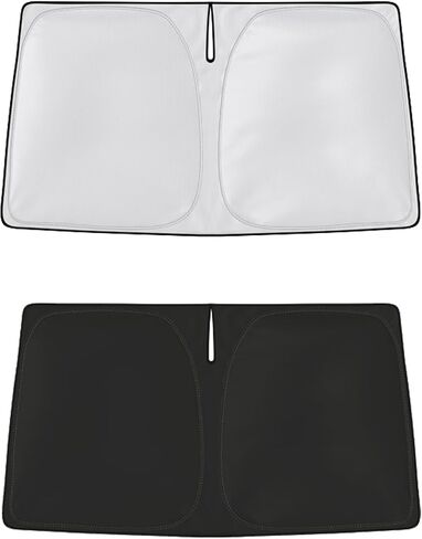 Windshield Sun Shade Foldable Sunshade Compatible for Ni-ssan Murano 2015 2016 2017 2018 2019 2020 2021 2022 2023 2024,Front Window Car Sun Shields Heat Protection Visor Accessories in Saudi Arabia