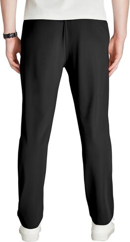Letaotao 34 "/36" inseam Tall Mens الركض sweatpants pockts zipper sthipper in Kuwait