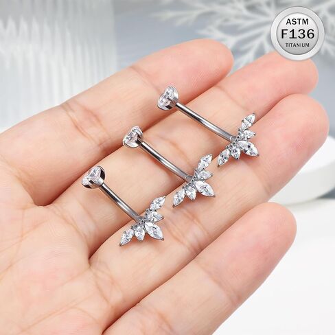 Ruifan ASTM F136 BELLY BELLY BELTY RINGS CLAY CHIP ZIRILERGENIC INTERNALLERS INVERSION in Saudi Arabia