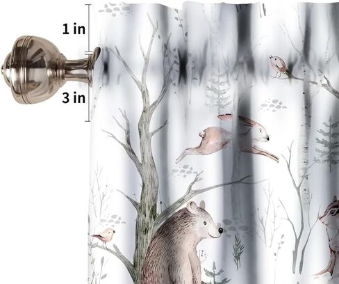 Forest Camouflage Valance Curtain, Forest Camo Conifer Oak Branches Leaves Mossy Hunting Lodge Camp Cabin Theme Windows Curtain Valance for Cottage Kitchen Dining Room, One Panel 54x18in in Saudi Arabia