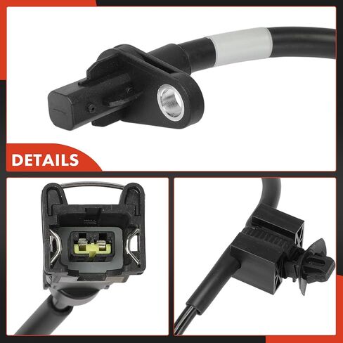 A-Premium 4PCS Front & Rear ABS Wheel Speed Sensor Compatible with Kia Models - Soul 2014-2019, Soul EV 2015-2019 in Saudi Arabia