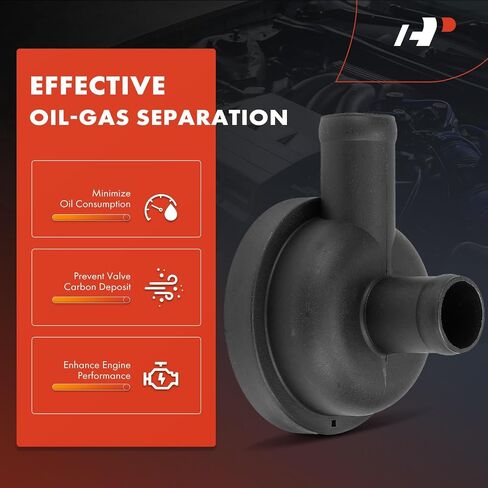 A-Premium Engine Crankcase Vent Valve Oil Separator Compatible with Volkswagen Passat 2003-2005, Golf 2002 & Audi A4 2001-2003, A4 Quattro 2001-2003, 1.8L in Saudi Arabia