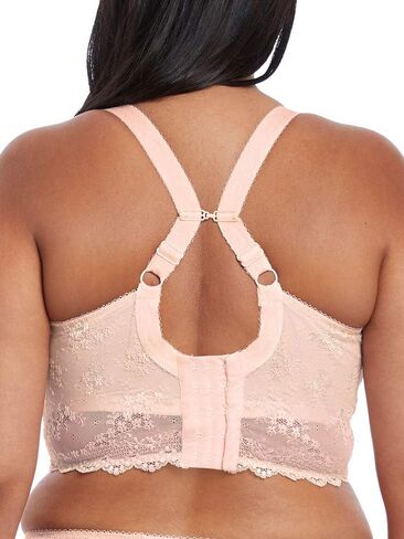 Elomi Women's Charley Bralette: أسلوب طويل للأزياء مع خطوط العنق الممتدة بامتداد أحجام المملكة المتحدة أحجام E-HH US أحجام DDD-L in Saudi Arabia