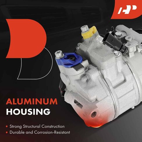 A-Premium Air Conditioner AC Compressor with Clutch Compatible with Audi A4 2004-2005, A4 Quattro 2004-2005, Q5 2013-2017, S4 2013-2016, S5 2013-2017, SQ5 2014-2017, 3.0L in Saudi Arabia