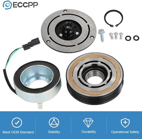 ECCPP A/C Compressor Clutch 2009-2011 Fit for Mazda Tribute 2.5L 2009-2012 Fit for Ford Escape 2.5L AC Clutch in Saudi Arabia