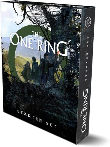 Impressions The One Ring RPG Dice Set, White in Saudi Arabia