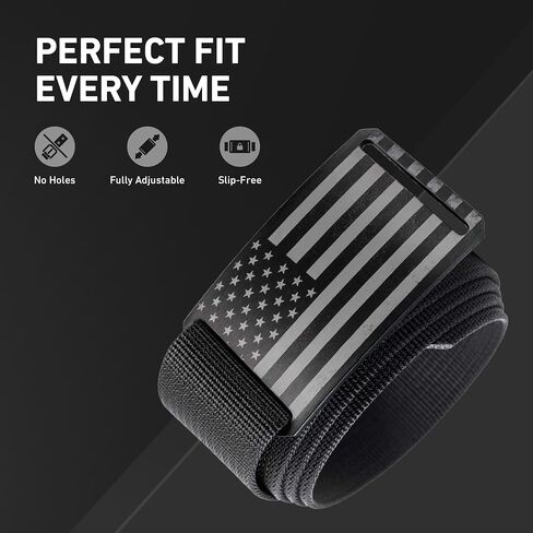 GRIP6 USA Ninja: Durable Belts for Men & Women, Versatile Nylon Tactical Belt for Work, Golf, Casual & Outdoor Use in Saudi Arabia