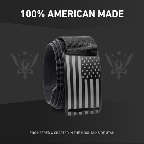 GRIP6 USA Ninja: Durable Belts for Men & Women, Versatile Nylon Tactical Belt for Work, Golf, Casual & Outdoor Use in Saudi Arabia