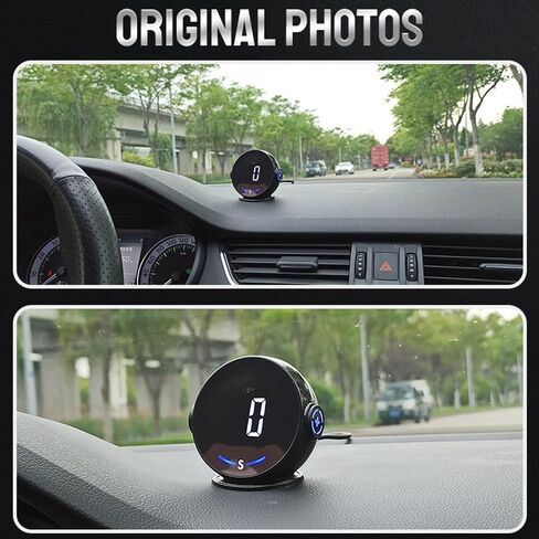 Shkalacar Digital GPS Speedometer Car Speedomete Digital Display Speed Altitude Meter Car HUD Headup Display for All Vehicle in Saudi Arabia