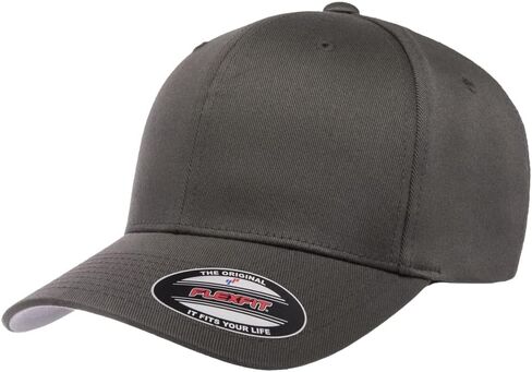 Flexfit Wooly Combed Premium 6-Panel Structured Baseball Cap | Stretch Fitted | Bulk Pack Available in Saudi Arabia