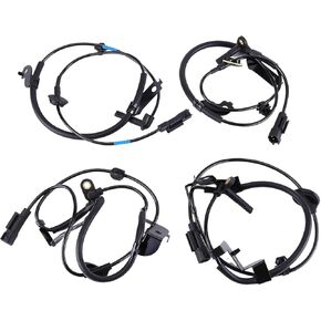 4PCS ABS Speed Sensors 4670A575 Car ABS Sensor Front Left Right Rear for Lancer/Outlander 2007-2015 Replace 4670A576 4670A583 4670A584 ABS Wheel Speed Sensor in Saudi Arabia