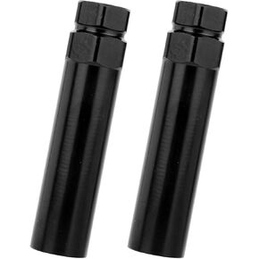 2pcs 6 مجموعة مقبس جوز شريحة ، قفل العجلة الصلب مفتاح Nut Nut 6 spline للتثبيت وفصل عجلات ما بعد البيع (أسود) in Kuwait