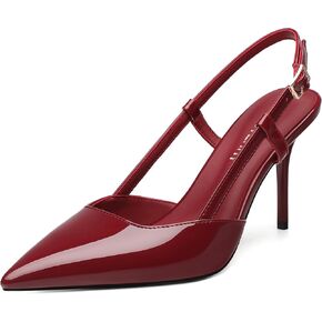 SKYSTERRY Slingback Heels for Women Closed Pointed Toe High Stiletto Heels Comfortable Sexy Party Prom Wedding Dress Pumps Shoes 3 Inch in Saudi Arabia
