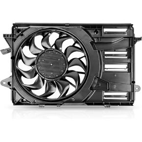 PartsFlow Radiator Cooling Fan Assembly For 2016-2020 Chevy Malibu For 2018 2019 Buick LaCrosse 624090 in Saudi Arabia