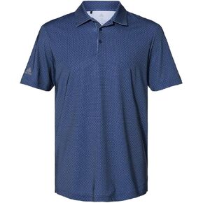 adidas - Diamond Dot Print Sport Shirt - A498 - XL - Navy Blue/White/Grey Three in Saudi Arabia