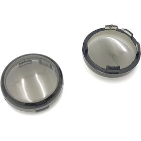 XKMT-Turn Signal Lens Covers Top Compatible With 00-13 H-D Softail Dyna Glide Sportsters Smoke [B077V4HQT6] in Saudi Arabia