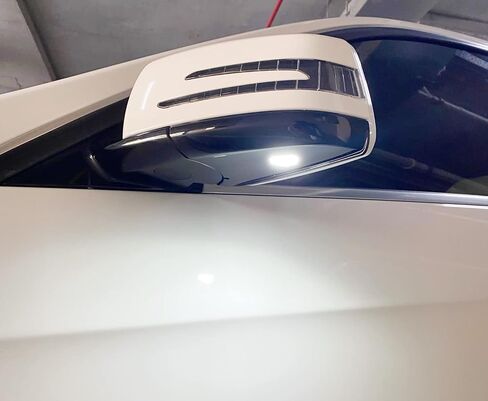 iJDMTOY White 18-SMD Full LED Under Mirror Puddle Lights Compatible With Mercedes W204 C-Class, W212 E-Class, W221 S-Class, C117 CLA-Class, C218 CLS-Class, etc (fit models w/o under mirror camera) in Saudi Arabia