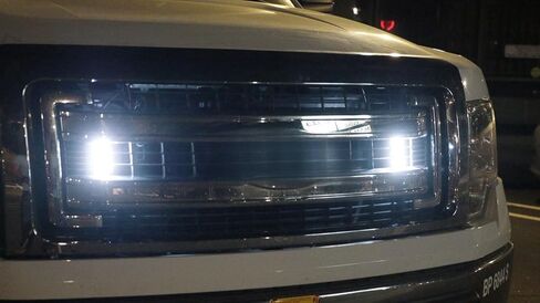 iJDMTOY High Power 3-LED Daytime Running Light Kit Compatible With Truck SUV 4x4 Behind Grille, Cool White Color in Saudi Arabia