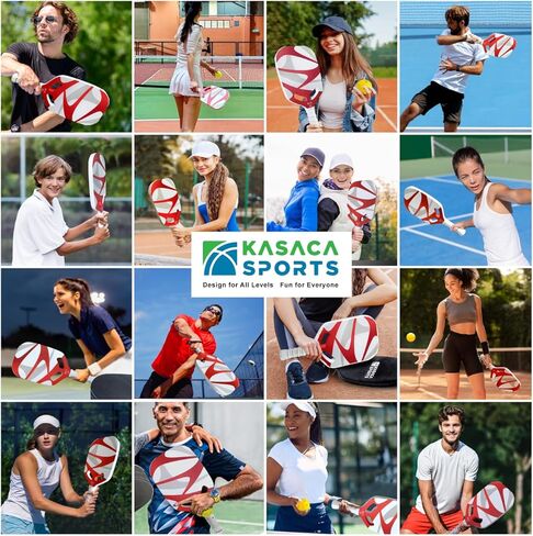 مجداف Pickleball مصنوع من ألياف الكربون 3K بسمك 16 مم وتصميم الحلق الديناميكي للهواء، مما يعزز التحكم في الكرة، ويحسن الدوران. مجداف كرة بيكل بلا حواف من أجل لعب أكثر سلاسة. in Kuwait