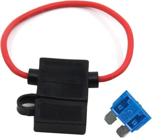 ZOOKOTO Inline Fuse Holder 10A,14 AWG Gauge Wire Car Auto Blade ATM Fuse 10A Waterproof in Saudi Arabia